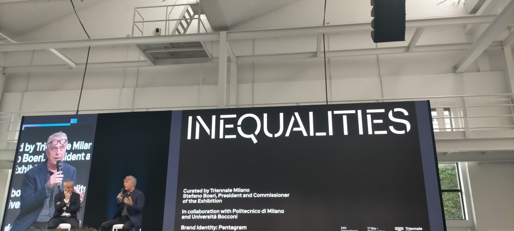 Stefano Boeri ha presentato a The Exchange la mostra sulle ineguaglianze prevista alla Triennale di Milano nel 2025